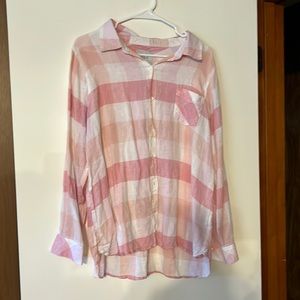 Rails Pink Long Sleeve Top